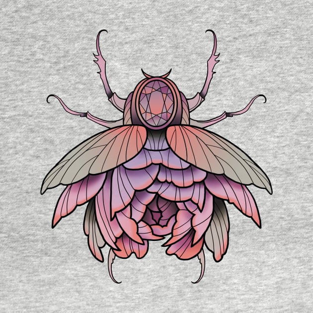 beetle by Sovey_tattoo